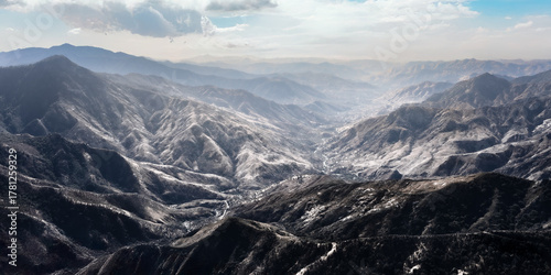 California Mountains Snow