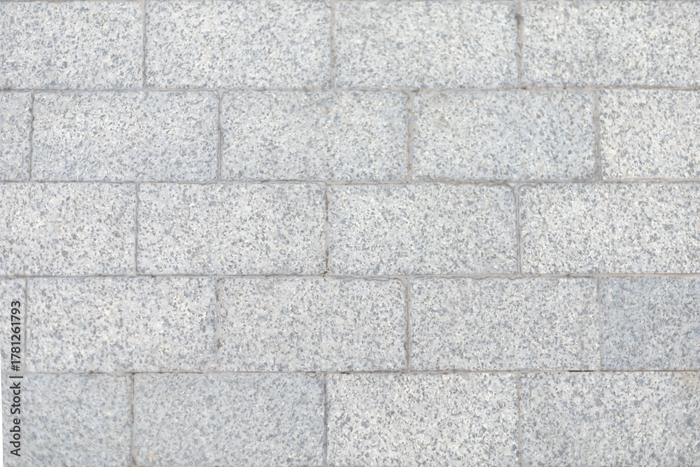 Obraz premium Gray brick wall background