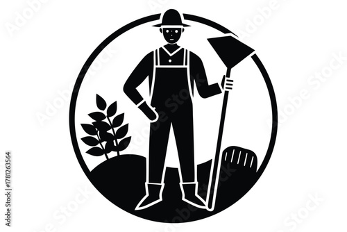 gardener vector icon