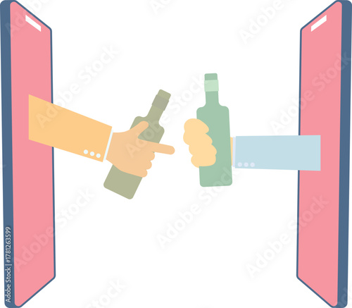 illustration and painting Celebration Event Illustrations,

