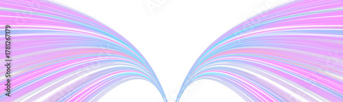 Glowing neon lines form a dynamic swirl of blue and pink energy. The light trails curve smoothly, creating a futuristic motion effect. Perfect for speed and tech-themed designs.