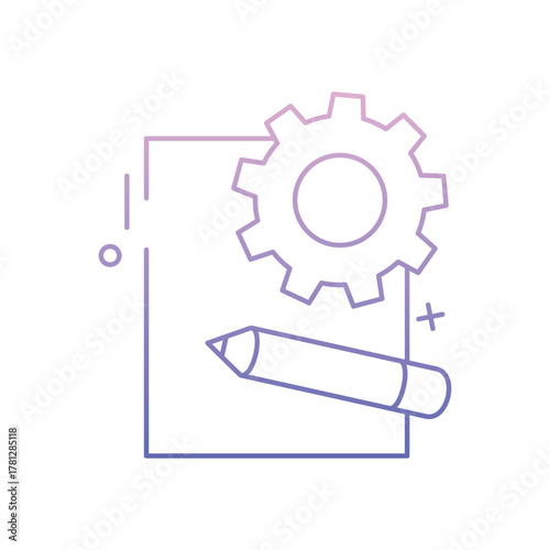 Prototyping vector icon