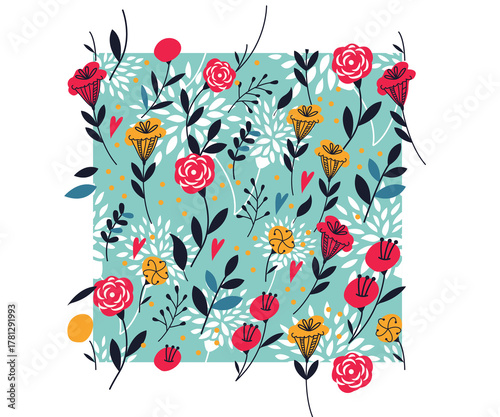 abstract floral background