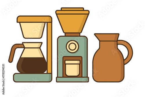 Colorful purple and blue kayak with paddle and orange dry bag ready for water adventure