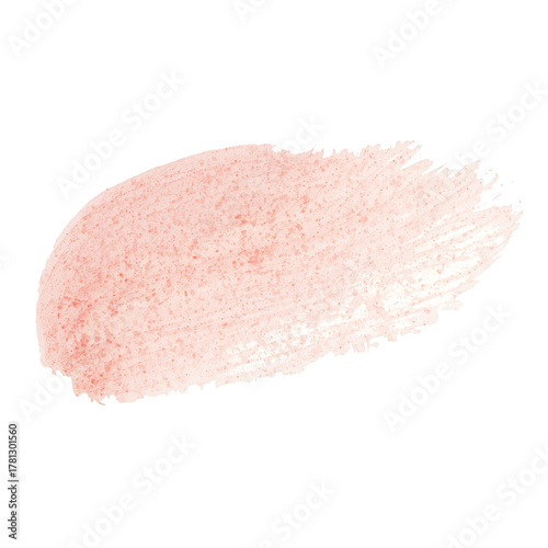 Soft Pink Cosmetic Swatch Created for Makeup Application and Beauty Product A...