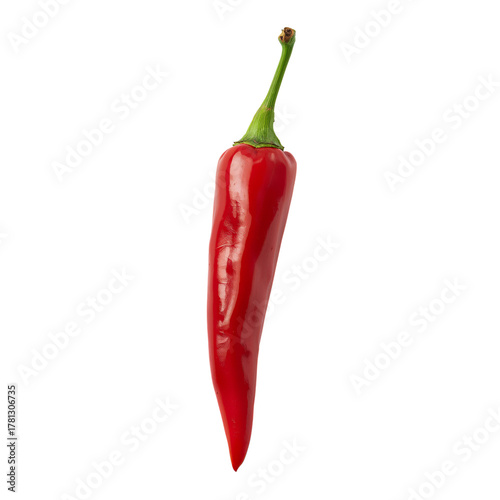 Fresh Red Chili Pepper Ready for Cooking and Adding Spice to Dishes in a Kitc...