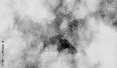 Gray Abstract Smoke Cloud Texture With Soft Fog And Monochrome Mood varying shades of gray, black, and white creating an atmospheric.