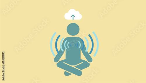 A visual of a deep breath technique being practiced encapsulating the simplicity and effectiveness of breathing exercises for stress relief.