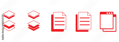 Copy icon sign in line style. copy duplicate layer icon set, copy paste icon for websites, apps ,UI or UX. vector illustration.