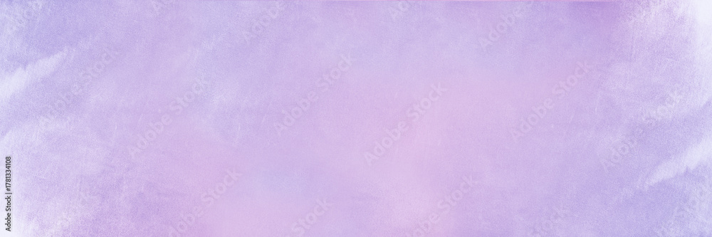 Fototapeta premium Light blue purple pink lilac lavender white silk fabric background. Gradient color. Pale soft delicate pastel shade. Shiny shimmer glitter metallic. Empty blank template design. Minimal. Wide banner.
