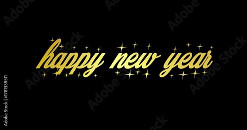 Happy New Year Animated Text Styles