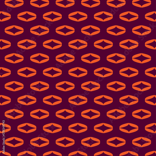 Decorative seamless pattern for textile and background