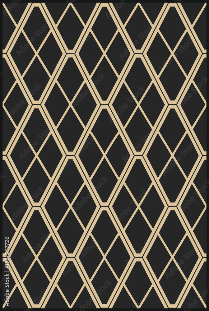 Naklejka premium Modern Abstract Geometric Seamless Pattern Design for Stylish Textures, Digital Prints, and Elegant Backgrounds - Perfect for Vector Illustration and Creative Artwork.