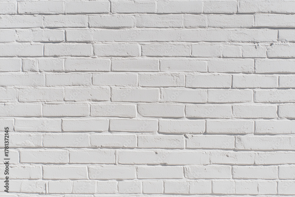 Obraz premium Ziegelmauer-Texturen – rote und weiße Backsteinwände als Architektur- und Designhintergrund
