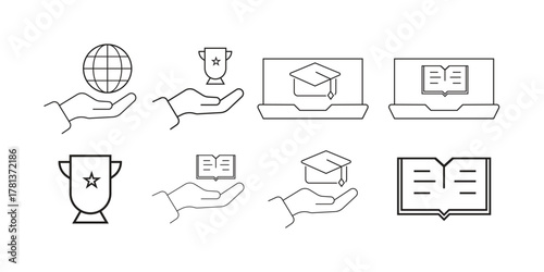 education colletion icon,education element,school element,champione element