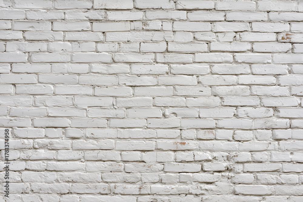Obraz premium Ziegelmauer-Texturen – rote und weiße Backsteinwände als Architektur- und Designhintergrund