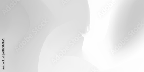 silver foil background with metal mirror texture. chrome gradient surface with light gloss simple abstract.