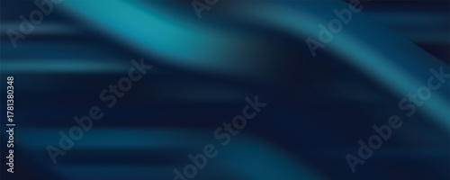 Blue empty room studio gradient used for background and display your product