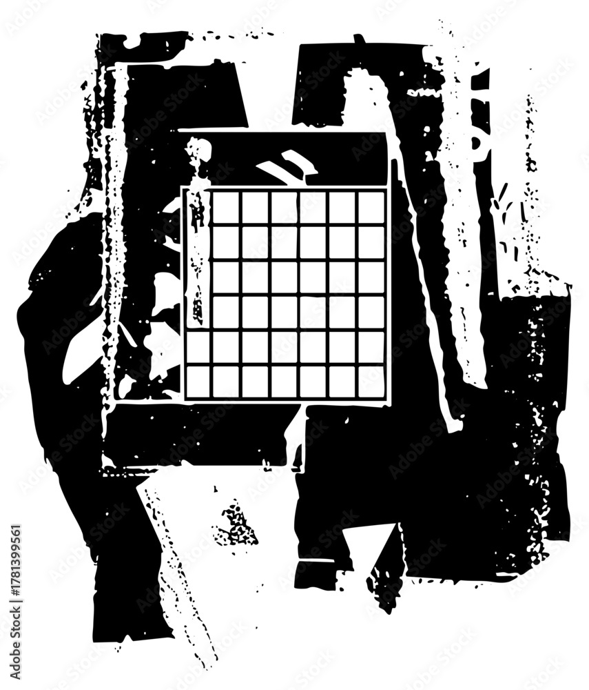 Fototapeta premium Calendar Schedule in Modern Office