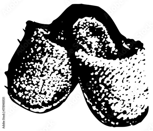 Wooden shoes display rustic charm in still life