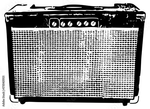 Guitar amplifier power in a music studio