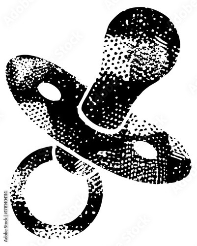Pacifier Illustrates Childhood in Dot