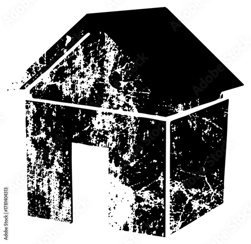 House illustrates decay in urban environment