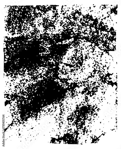 Grunge texture decay within abstract design