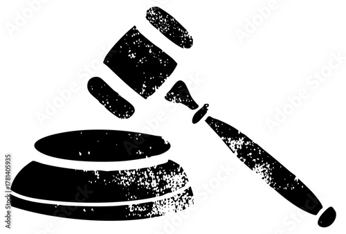 Gavel Strikes Justice in Legal Proceedings