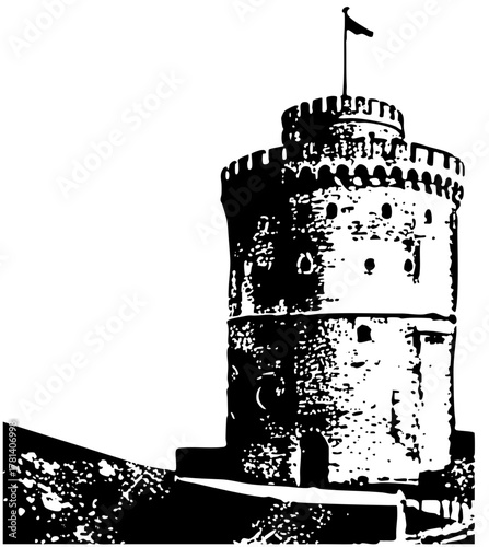 Stands Guarded on Hilltop