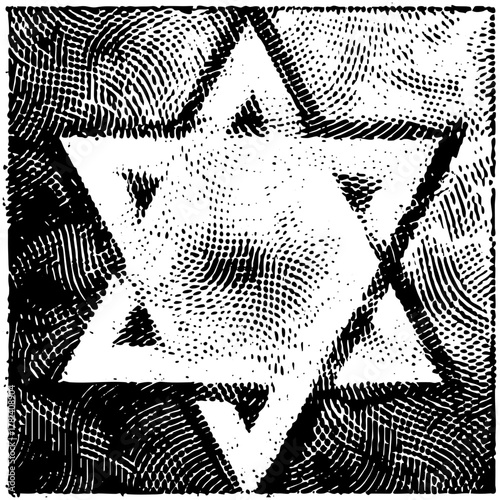 Star of David Illustrates Faith in Religious Symbolism