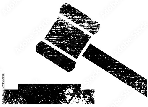 Gavel Strikes Down Justice in Courtroom