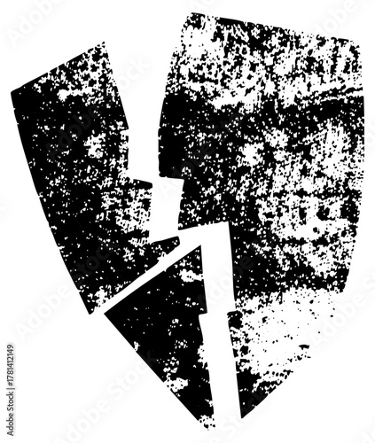 Broken shield fractures vulnerability in abstract