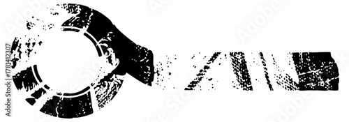 Astronaut communicates remotely in space