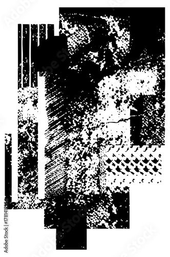 Abstract Face Explores Distortion in Digital Art