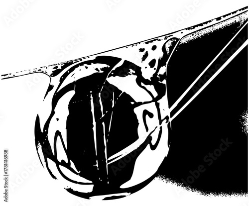 Trombone jazz music in a concert hall