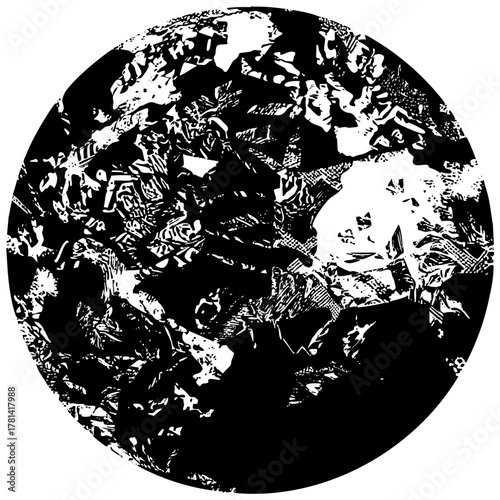 Earth rotates dramatically in space