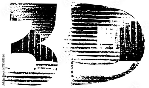 Abstract Shapes Compose Texture Illustration