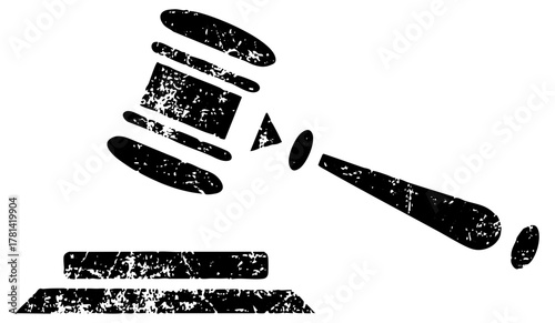 Gavel Strikes Down Justice in Courtroom