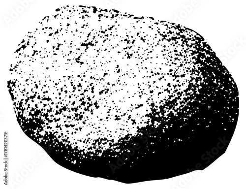 Rock formation texture in a geological study