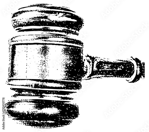 Gavel Strikes Justice in Legal Proceedings