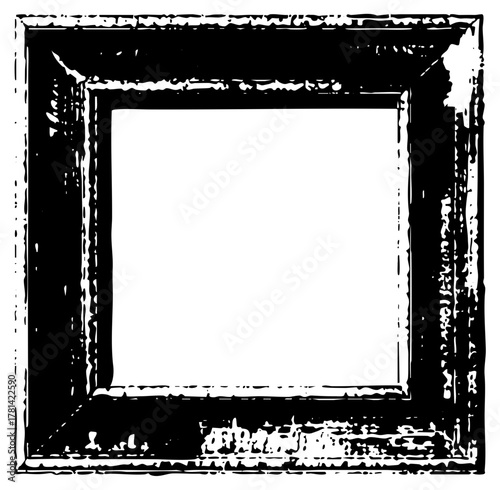 Frame emptiness in a minimalist composition
