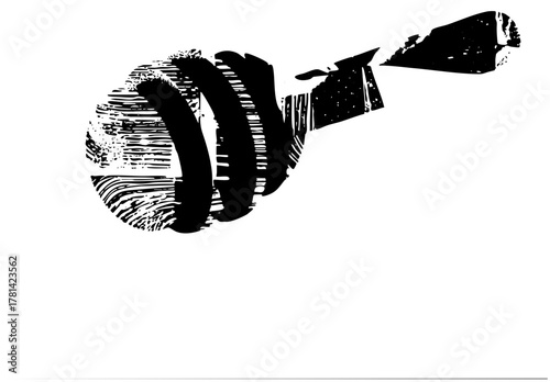 Fingerprint reveals camera lens in security investigation