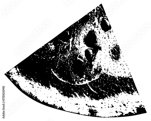 Skull Illustrates Decay in Abstract Composition