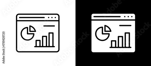 Chart multistyle icon