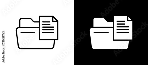 Files And Folder multistyle icon