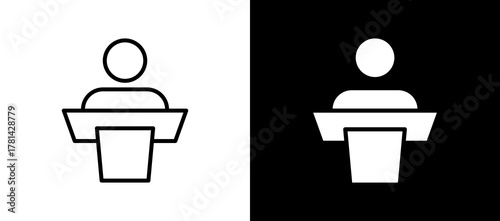 Conference multistyle icon