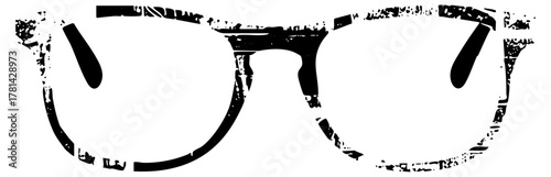 Sunglasses display texture in a fashion campaign