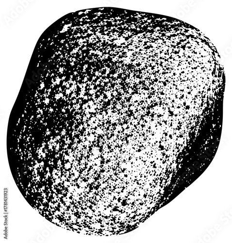 Stone texture granular in abstract composition