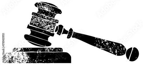 Gavel Strikes Justice in Legal Proceedings